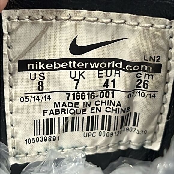 ?? NIKE KOBE 9 High EXT QS Basketball Shoes 716616 001‎ Men Size 8 -GUC main image 8